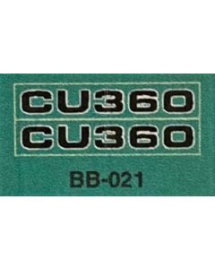 Decal 1/16 CU360 for Big Bud tractors