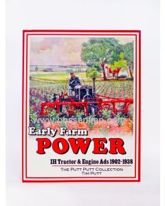 Book Early Farm Power International Tractor & Engine Ads 1902-1938