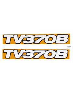Decal 1/16 Case TV370B Model Numbers