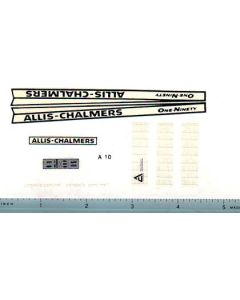 Decal 1/16 Allis Chalmers 190 Set (bar grille)