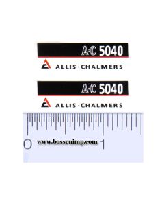 Decal 1/16 Allis Chalmers 5040 Model Numbers (pair)
