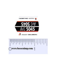 Decal 1/16 Allis Chalmers 5045 Model Numbers (pair)
