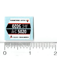 Decal 1/16 AC 5020 Model Numbers (Pair)