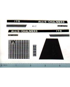 Decal 1/16 Allis Chalmers 175 Set