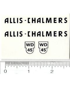 Decal 1/08 Allis Chalmers WD-45 Set
