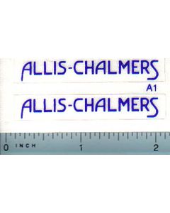Decal 1/16 Allis Chalmers for WC