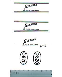 Decal 1/32 Allis Chalmers Gleaner C Set (open engine)