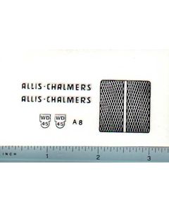 Decal 1/16 Allis Chalmers WD-45 Set