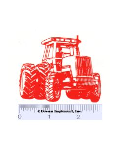 Decal Allis Chalmers 8070 Tractor Decal (orange on clear)