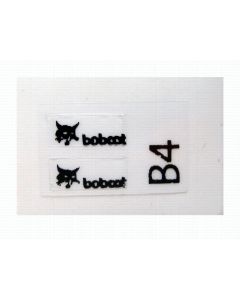 Decal Bobcat Logo 1/4" (Black)