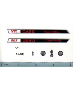 Decal 1/16 Case 530 Case-O-Matic Set