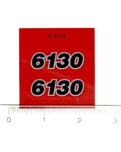 Decal 1/16 Case IH Combine 6130 model numbers