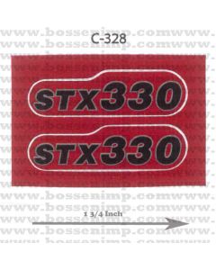 Decal 1/16 Case IH STX-330 Models Numbers
