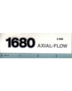 Decal 1/16 Case IH Combine 1680 Axial Flow model number