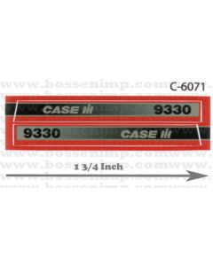 Decal 1/32 Case IH 9330 4WD Side Panels