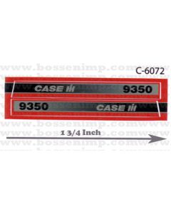 Decal 1/32 Case IH 9350 4WD Side Panels