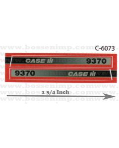 Decal 1/32 Case IH 9370 4WD Side Panels