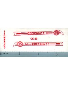 Decal 1/16 Cockshutt Deluxe 35 (red)
