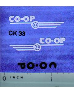 Decal 1/16 CO-OP E-3 Set