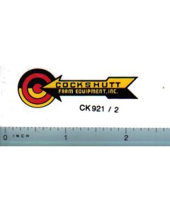 Decal Cockshutt Logo (large) 3 Color