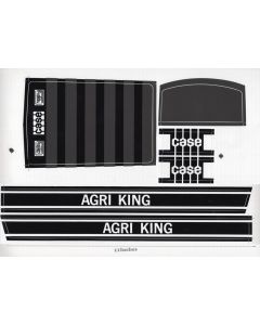Decal Case Agri King Pedal Tractor