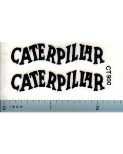 Decal Caterpillar Logo (black)