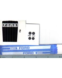 Decal 1/12 Ford 2600 set