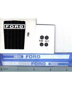 Decal 1/12 Ford 3600 set