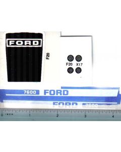 Decal 1/12 Ford 7600 set