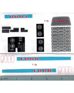 Decal 1/12 Ford 9000 Set