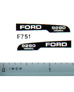Decal 1/64 Ford/Versatille 9280 Hood Stripe
