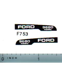 Decal 1/64 Ford/Versatille 9680 Hood Stripe