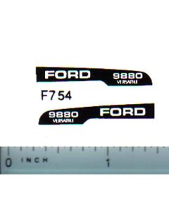 Decal 1/64 Ford/Versatille 9880 Hood Stripe