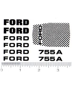 Decal 1/12 Ford Model 755A Decal set