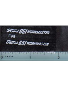 Decal 1/16 Ford 701 Workmaster
