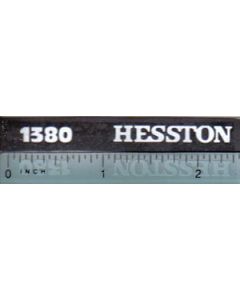 Decal 1/16 Hesston 1380 Set