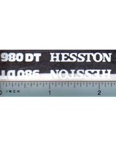 Decal 1/16 Hesston 980 Set