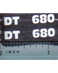Decal 1/16 Hesston 680DT Model #