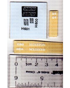 Decal 1/32 Hesston 1380 Set