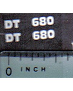 Decal 1/32 Hesston 680DT Model #