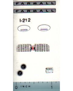 Decal 1/16 Farmall 140 Set