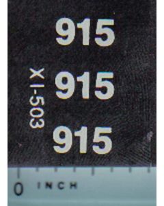Decal 1/16 IH 915 Model Numbers
