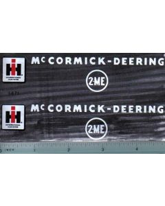 Decal 1/08 McCormick Deering 2-ME Corn Picker Set (red elev)