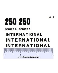 Decal 1/12 International Crawler 250 Set