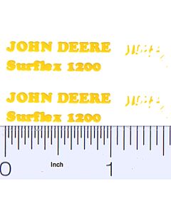 Decal 1/16 John Deere Surflex 1200 disk tiller