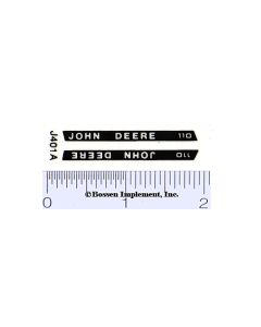 Decal 1/16 John Deere L&G 110 Stripe (black)