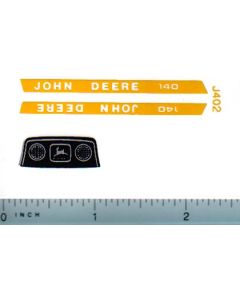 Decal 1/16 John Deere L&G 140 Hood