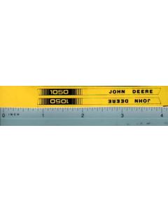 Decal 1/16 John Deere 1050 Compact Utility Hood Stripe