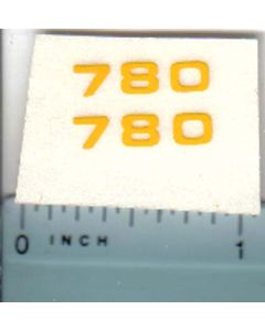 Decal 1/16 John Deere Manure Spreader  780 Model Numbers