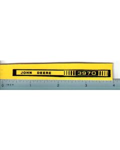 Decal 1/16 John Deere Forage Harvester 3970 Side Stripes
